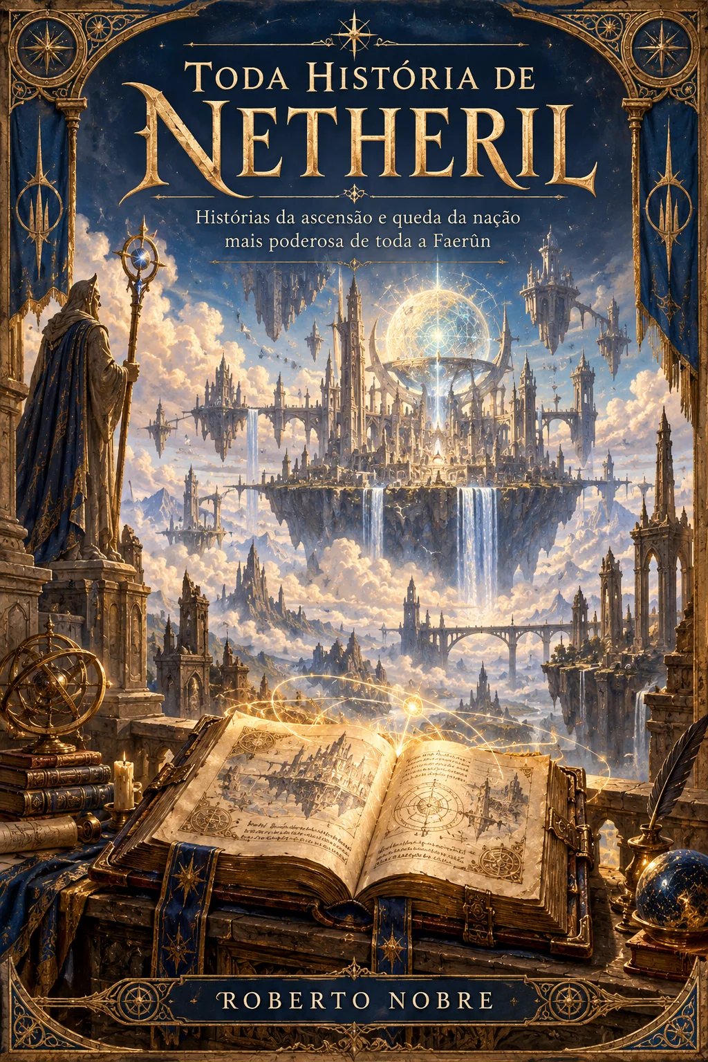 Capa de Toda História de Netheril