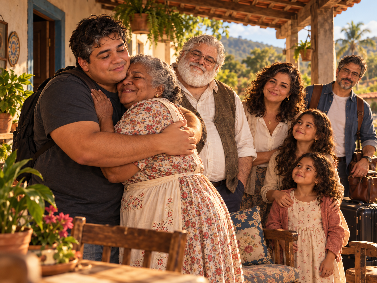 Leal abraÃ§a avÃ³