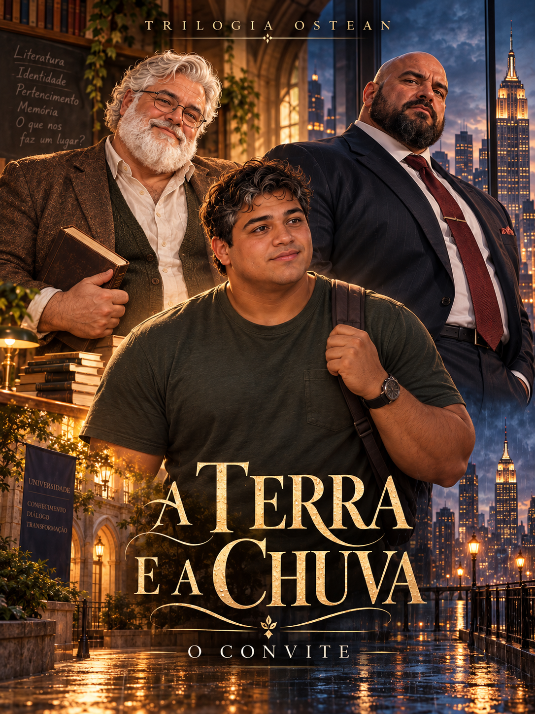 Capa de A Terra e a Chuva — O Convite